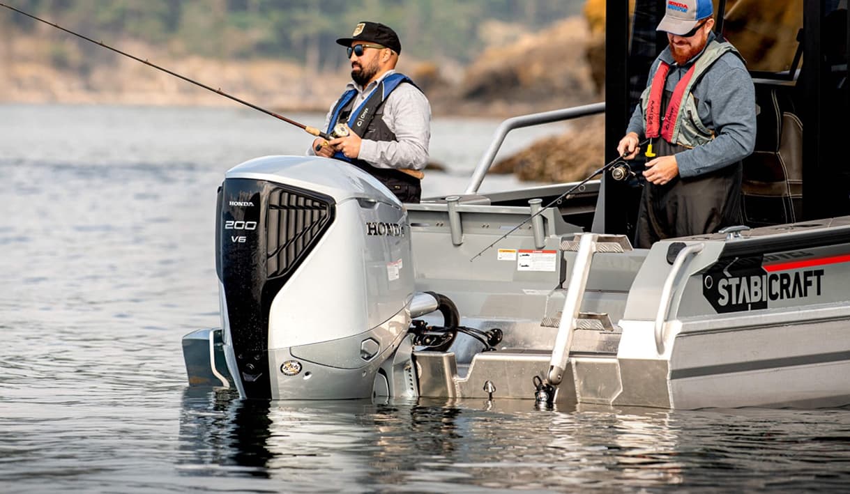 HONDA BF200 200 HP Dıştan Takma Deniz Motoru - Görsel 2