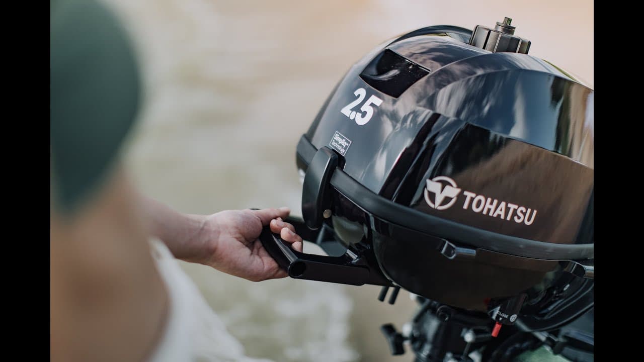 Tohatsu MFS2.5 2.5 HP Dıştan Takma Deniz Motoru - Görsel 2