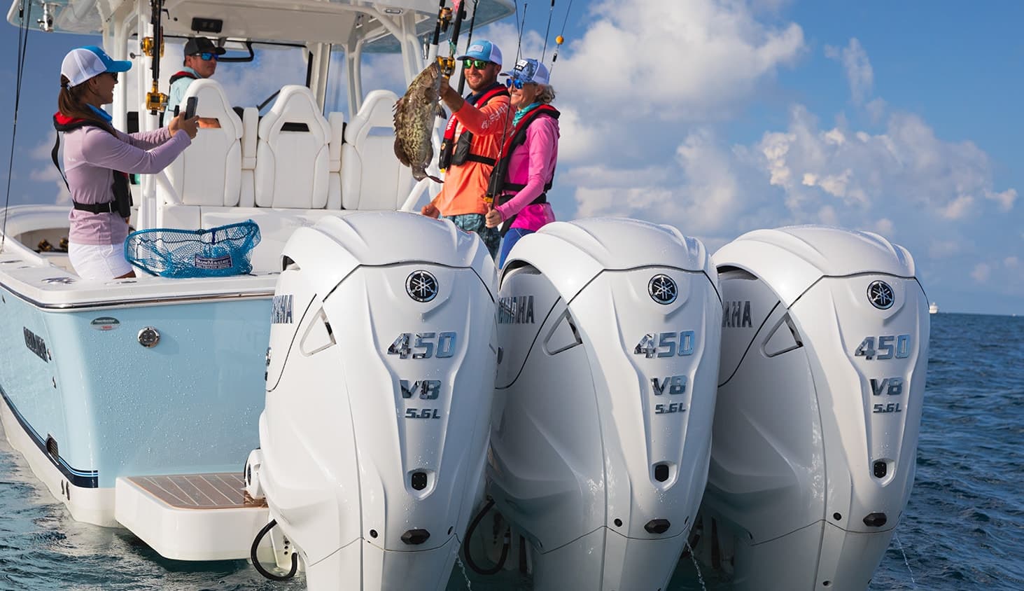 Yamaha Yamaha 450 HP Dıştan Takma Deniz Motoru